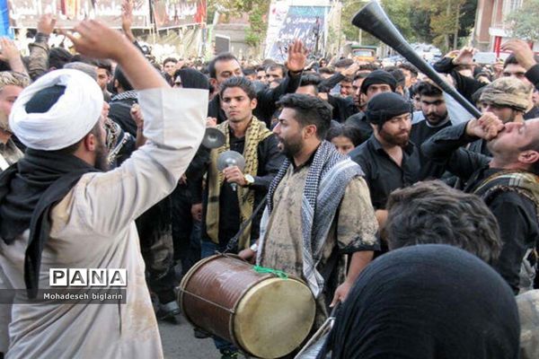 عزاداری کرمانشاهیان در عاشورای حسینی