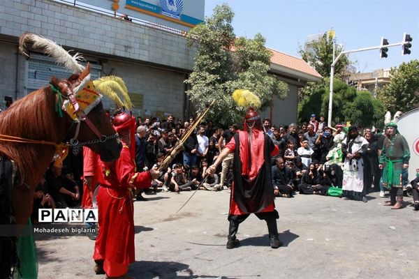 عزاداری کرمانشاهیان در عاشورای حسینی