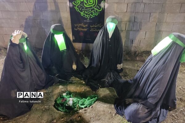 نمایشگاه عزای محرم درمیدان فرصت شیرازی