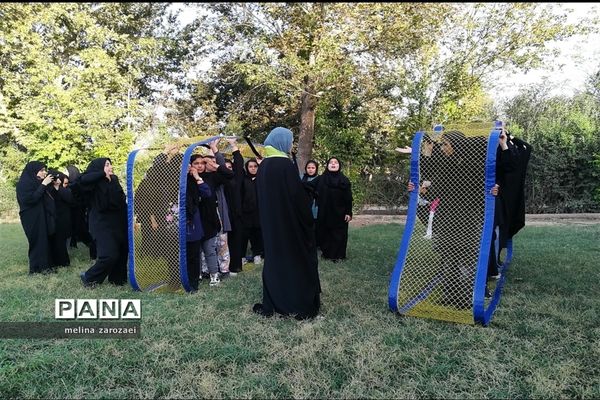 گذران اوقات زیارت اولی‌ها در جشنواره بازی مهارتی