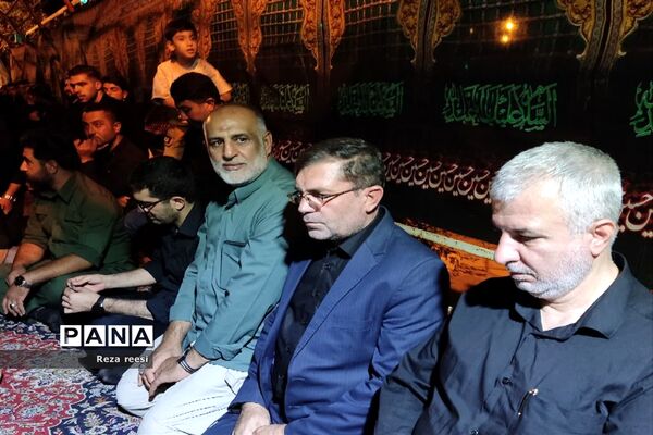 مراسم رونمایی از سنگ مزار شهید مدافع امنیت محمد اسلامی