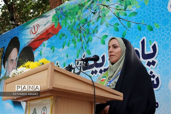 مراسم افتتاحیه اردوهای یاورمربیان شهرستان‌های استان تهران ویژه دانش‌آموزان دختر