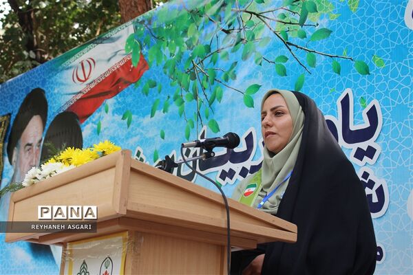 مراسم افتتاحیه اردوهای یاورمربیان شهرستان‌های استان تهران ویژه دانش‌آموزان دختر