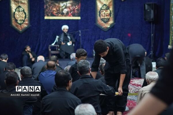 شب‌های محرم در مسجد و حسینه سیدالشهدا شهرک مطهری