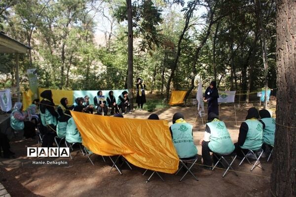 کارگاه پروژه و اجاق‌های صحرایی در اردوی استانی یاور‌مربیان شهرستان‌های استان تهران