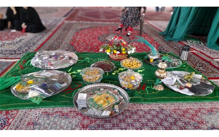 مراسم سنتی طَبق گذاری در جعفرآباد قم