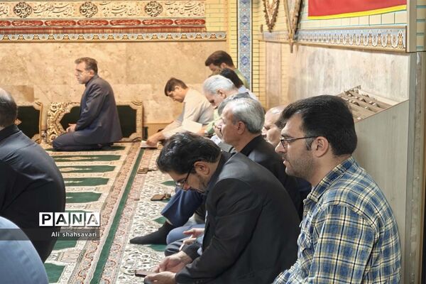 مراسم زیارت عاشورا و سوگواری حضرت ابا‌عبدالله‌الحسین(ع)