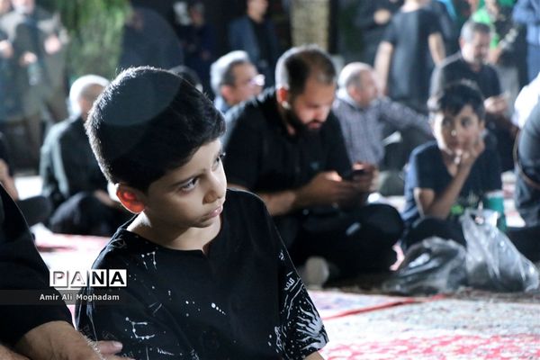 عزاداری فرهنگیان ناحیه ۴مشهد مقدس در دهه دوم محرم