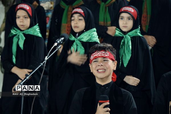 عزاداری فرهنگیان ناحیه ۴مشهد مقدس در دهه دوم محرم