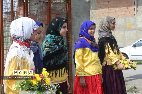 کلنگ زنی مدرسه ۶ کلاسه شهید زاهدی در گلوگاه