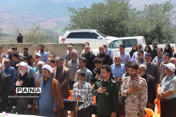 کلنگ زنی مدرسه ابتدایی در روستای وزوار گلوگاه
