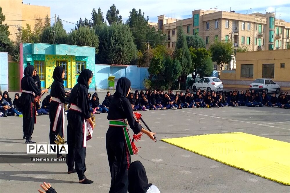 المپیاد ورزشی در دبیرستان دخترانه شایستگان ملارد