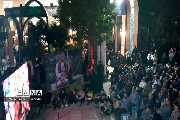 مراسم هشتمین سالگرد شهادت شهید مصطفی صدرزاده در شهریار
