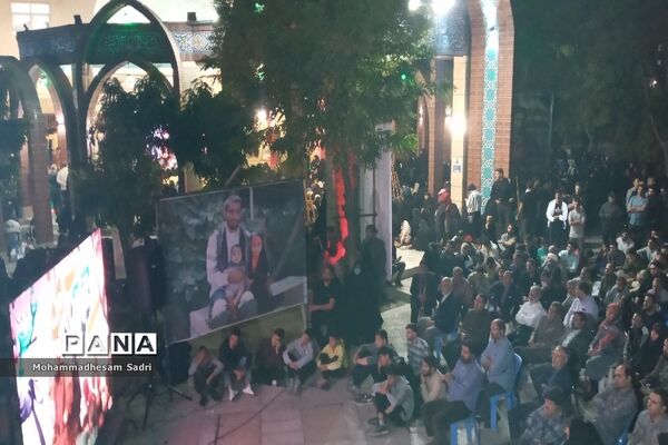 مراسم هشتمین سالگرد شهادت شهید مصطفی صدرزاده در شهریار