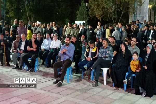 مراسم هشتمین سالگرد شهادت شهید مصطفی صدرزاده در شهریار