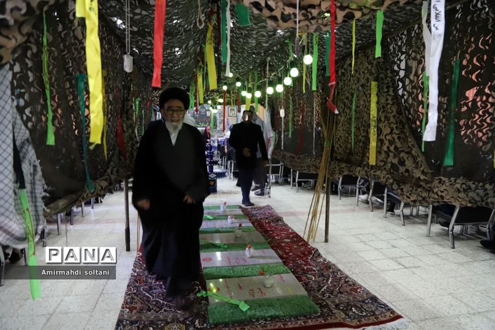 مراسم یادواره شهدا در مدرسه دخترانه شاهد نورالزهرا اداره آموزش و پرورش ناحیه سه تبریز