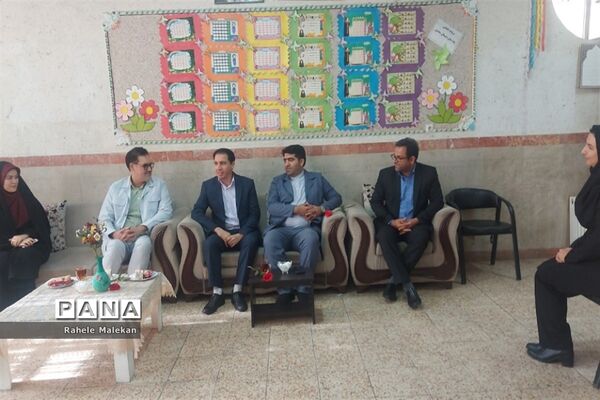 آیین افتتاحیه اتاق بازی و یادگیری در دبستان سعدی در صباشهر شهریار