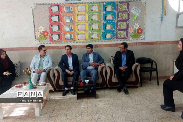 آیین افتتاحیه اتاق بازی و یادگیری در دبستان سعدی در صباشهر شهریار