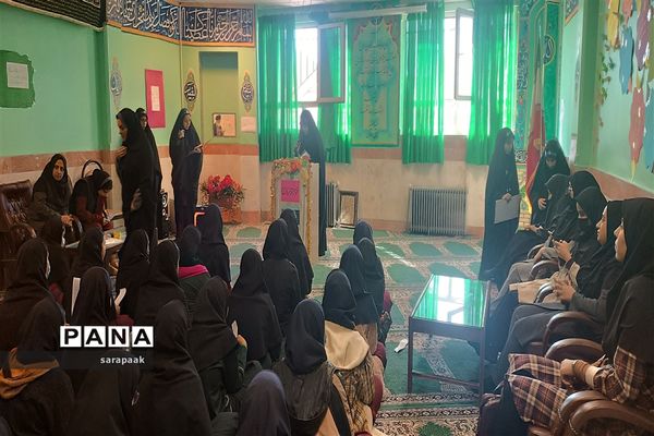 برگزاری رویداد مدرسه‌ای نوجهان در دبیرستان فاطمه‌زهرا ( س) شهرستان فیروزکوه