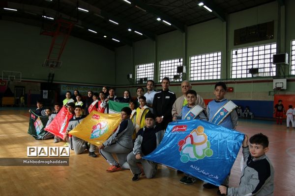 افتتاحیه مسابقات ورزشی درون مدرسه ای دبستان پسرانه علوی منطقه ۱۳