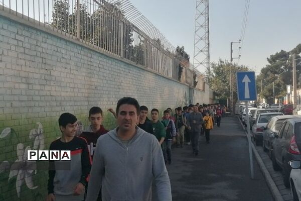 اردوی دانش‌آموزی در فرهنگ‌ سرای ولا ناحیه دو ری