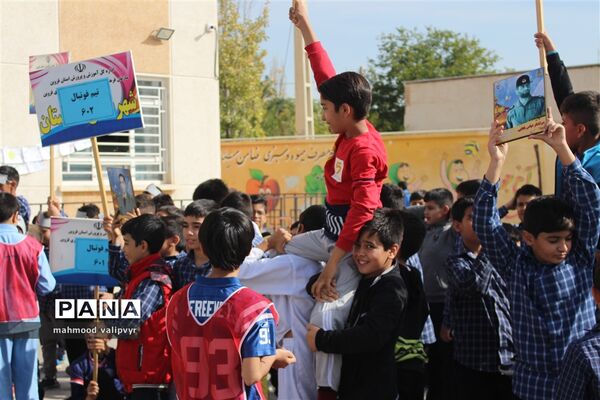 برگزاری المپیاد ورزشی درون مدرسه‌ای در دبستان شهید صفوی استان قزوین