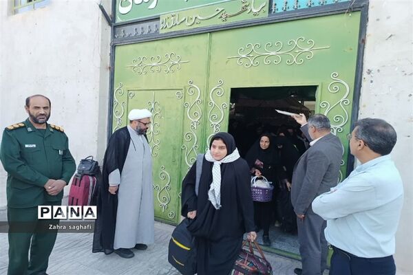 اعزام دانش‌آموزان دختر هرات و مروست به اردوی راهیان نور جنوب