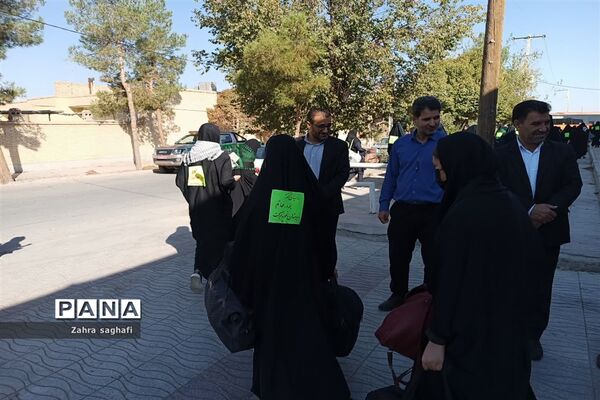 اعزام دانش‌آموزان دختر هرات و مروست به اردوی راهیان نور جنوب