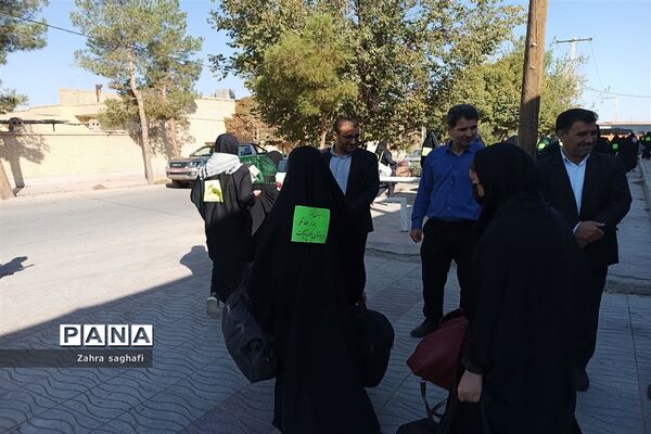 اعزام دانش‌آموزان دختر هرات و مروست به اردوی راهیان نور جنوب