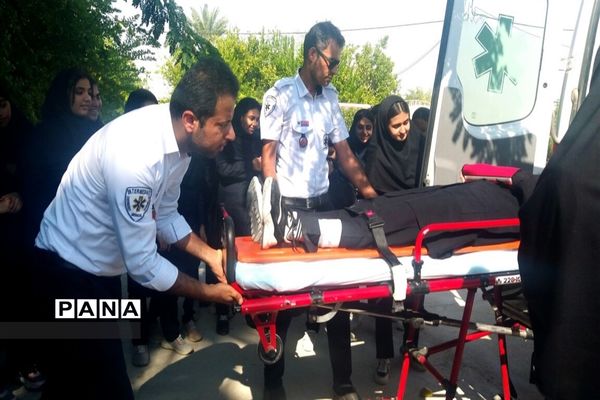 نواخته شدن زنگ پدافند غیرعامل در مدارس پارسیان