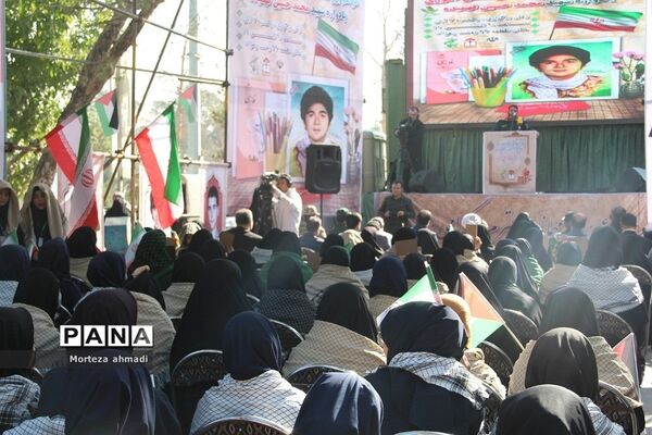بزرگداشت روز سازمان بسیج دانش‌آموزی و افتتاحیه اردوهای راهیان‌نور