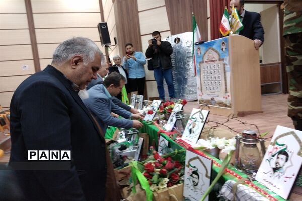 مراسم یادواره شهدای دانش‌آموز استان زنجان