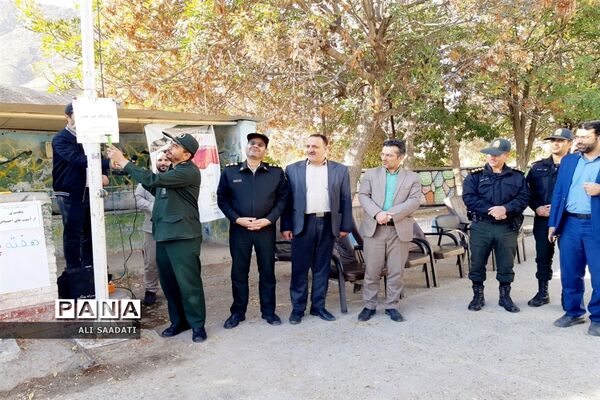 نواختن زنگ پدافند غیر‌عامل در شهرستان کلات