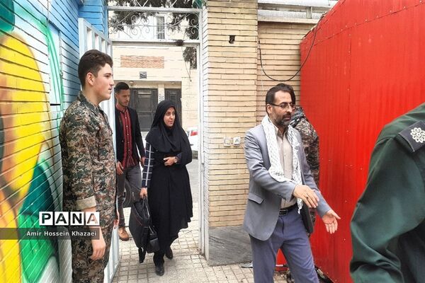 رویداد ملی چفیه‌های بهشتی در دبیرستان راه روشن ملارد