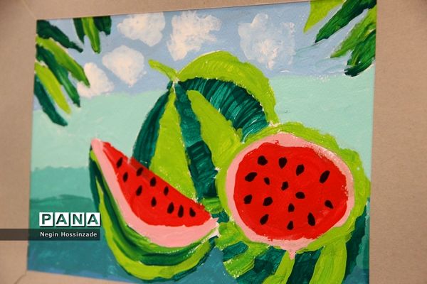 نمایشگاه نقاشان کوچک درشهرستان اسلامشهر