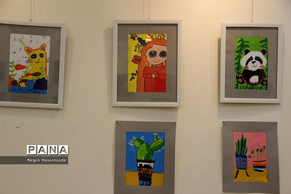 نمایشگاه نقاشان کوچک درشهرستان اسلامشهر