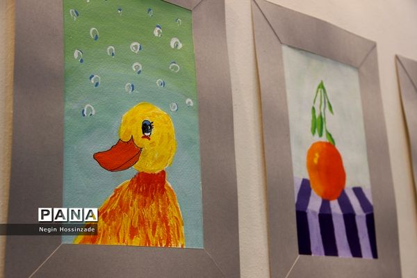 نمایشگاه نقاشان کوچک درشهرستان اسلامشهر