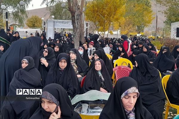 آیین گرامیداشت مراسم چهلم شهید گمنام دفاع مقدس در شهرستان فیروزکوه