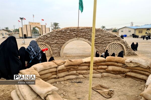 حال و هوای سفیران نور منطقه ۱۳ در راهیان نور جنوب