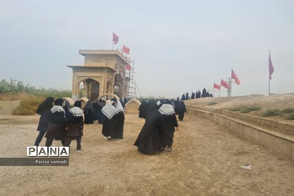 حال و هوای سفیران نور منطقه ۱۳ در راهیان نور جنوب