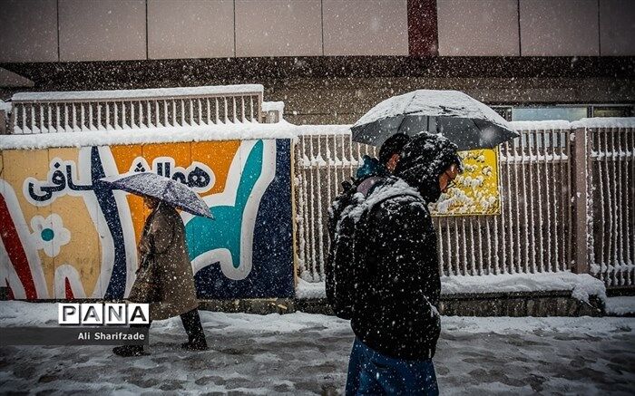 باران و برف کشور را فرا می‌گیرد