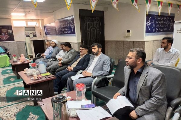 نشست هماهنگی برگزاری راهپیمایی یوم الله ۱۳ آبان بهبهان