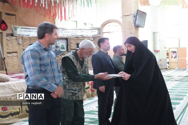 حضور دانش‌آموزان دختر هرات و مروست در یادمان شهدای شلمچه