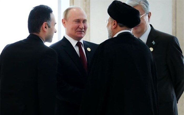 پیام پوتین به آیت الله رئیسی درباره تحولات منطقه