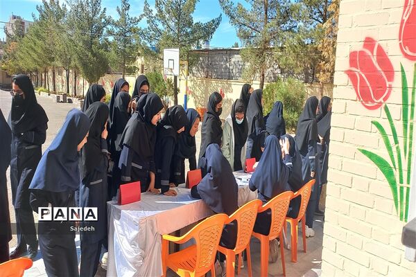 انتخابات شورای دانش‌آموزی دبیرستان شاهد هاجر