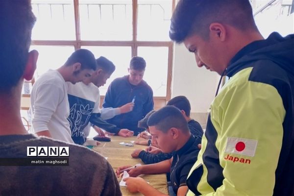 انتخابات شورای دانش‌آموزی دبیرستان دکتر شریعتی شهرستان  جاجرم