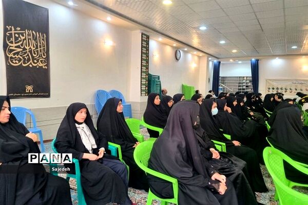 برگزاری یادواره شهدا دبیرستان دخترانه امام حسین(ع) شهرستان کاشمر