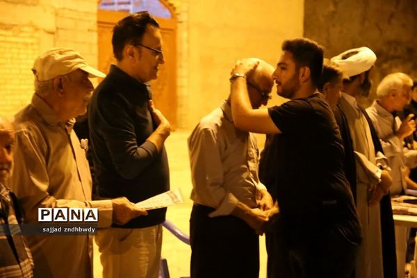 تجلیل از خادمین خامس آل عبا (ع) در اهرم