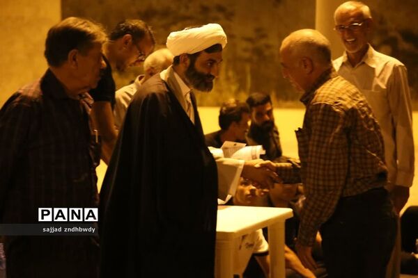 تجلیل از خادمین خامس آل عبا (ع) در اهرم