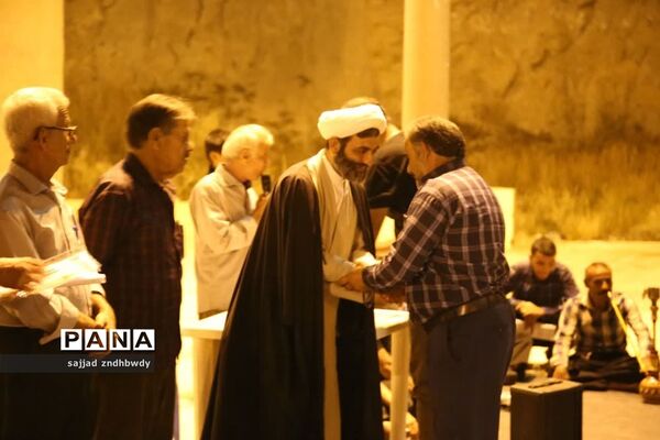 تجلیل از خادمین خامس آل عبا (ع) در اهرم